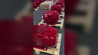 Centrale électrique de moteur à induction à courant alternatif 160kw