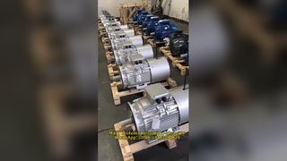 Moteur électrique triphasé en aluminium à C.A. 0.18KW-315KW