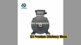 Moteur asynchrone triphasé à rendement super premium série IE4