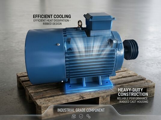 22KW IE3 Three Phase AC Electric Motor 2900RPM 380V B3 Cast Iron Frame High Efficiency